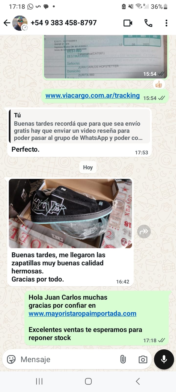 mayorista de zapatillas