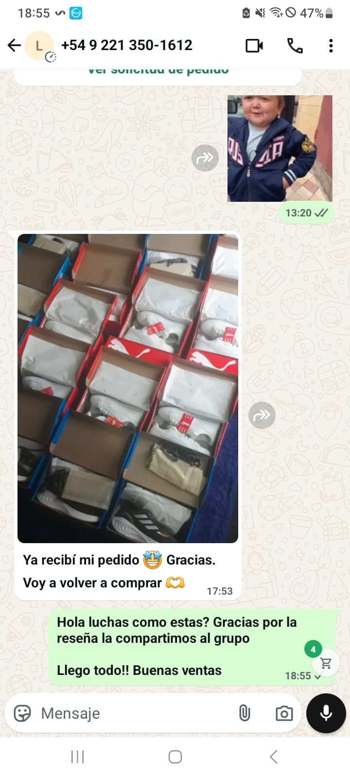zapatillas importadas por mayor