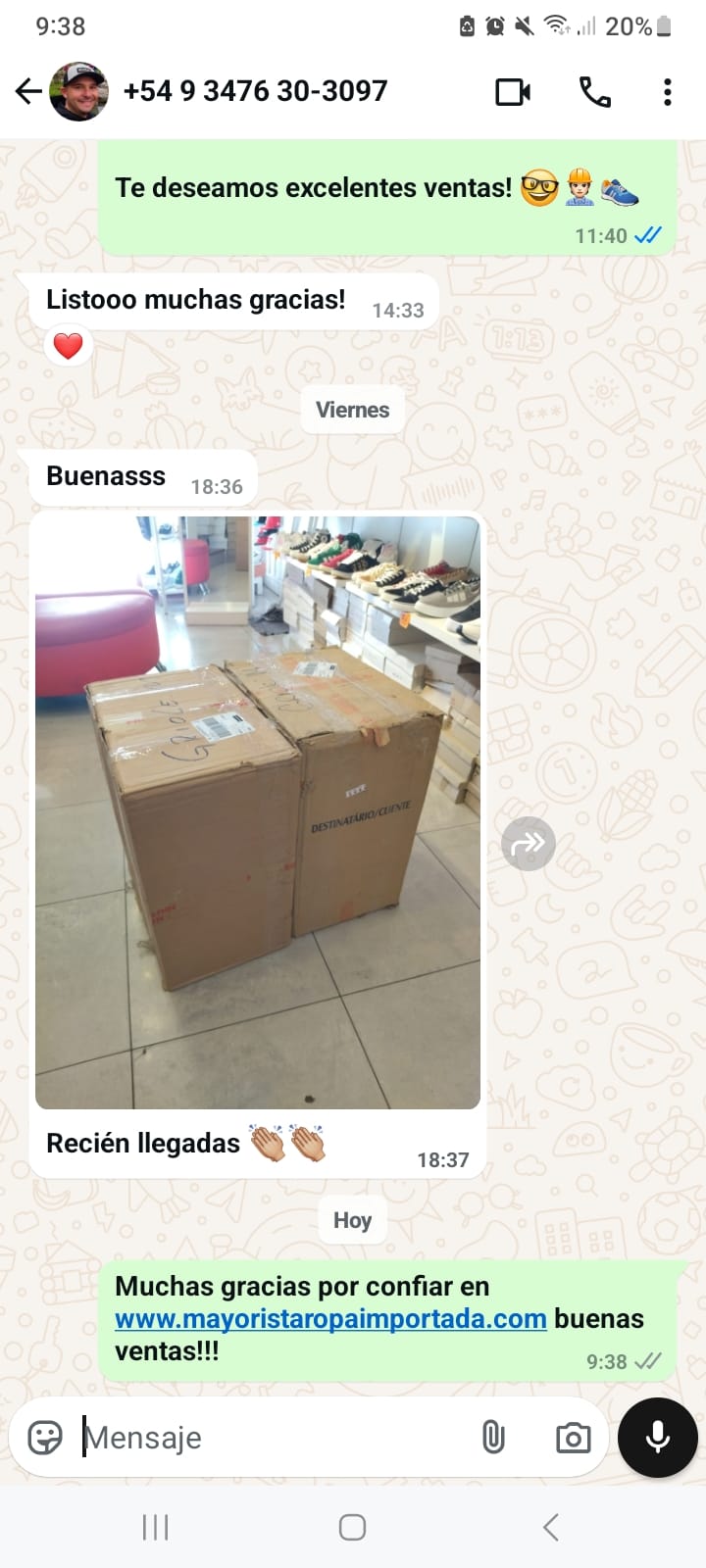 mayorista de zapatillas importadas
