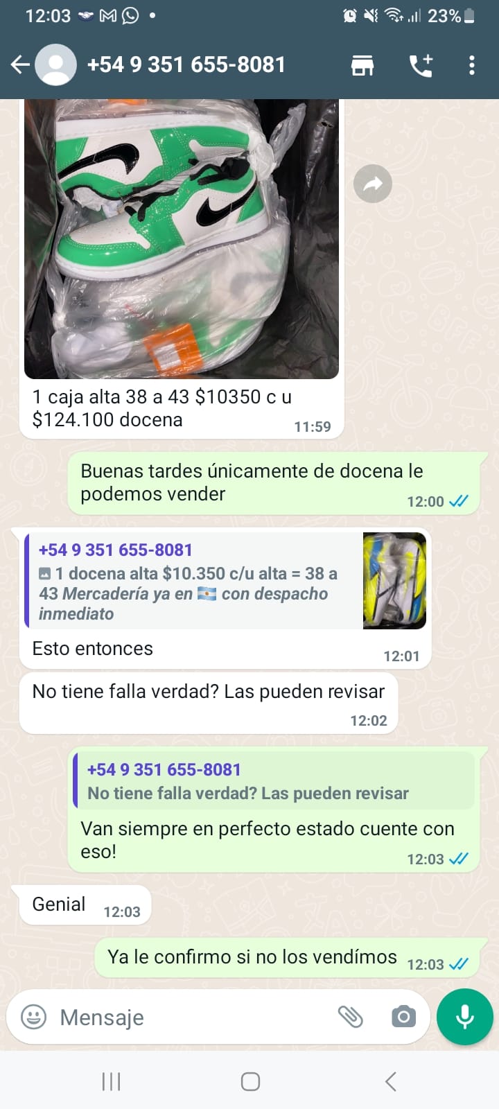 quiero vender zapatillas