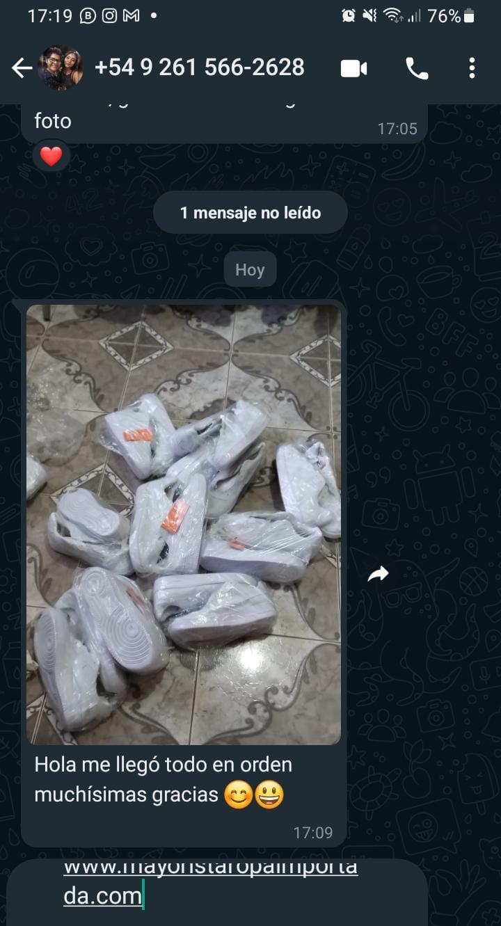 comprar zapatillas x mayor