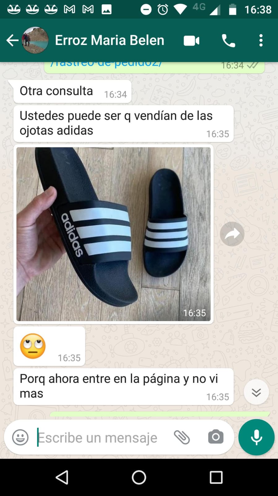ojotas al mayor