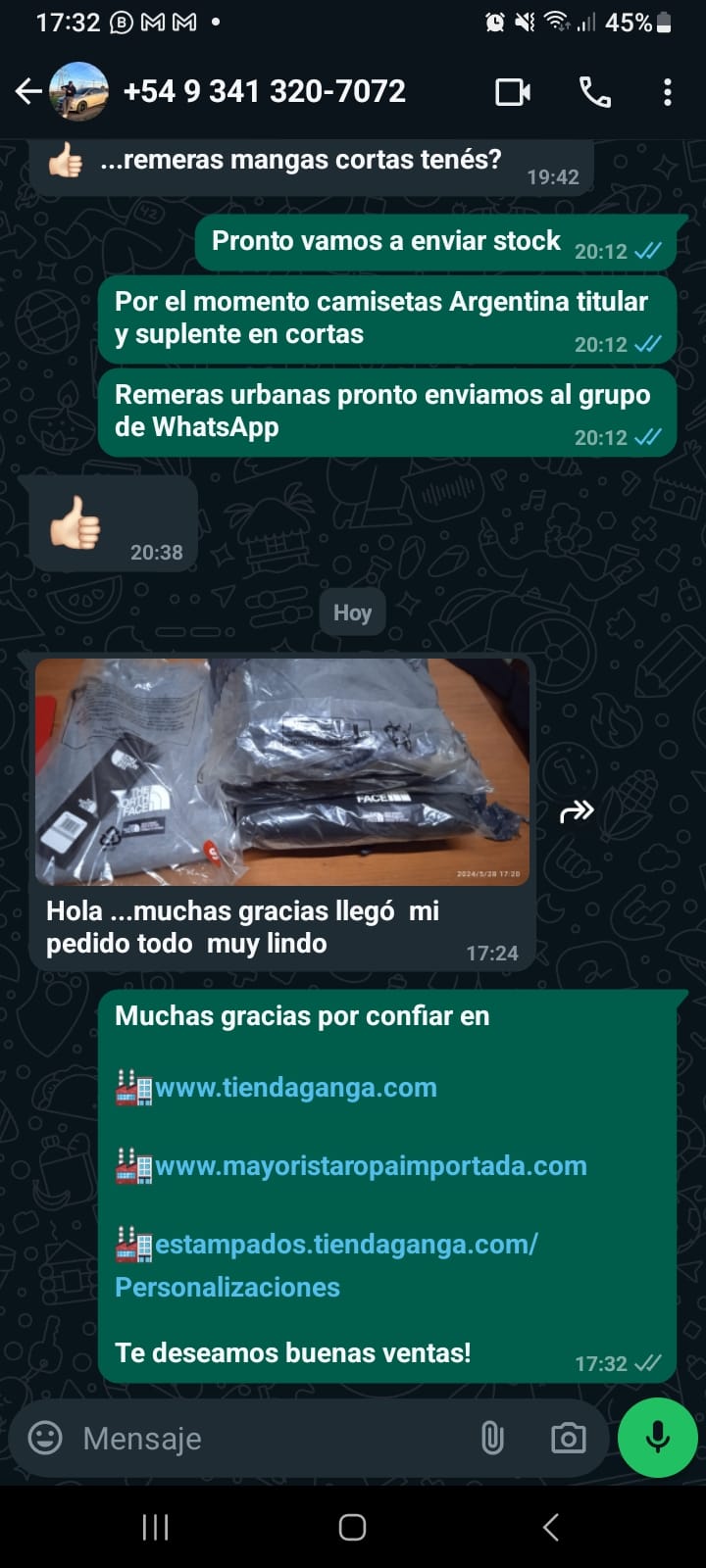 mayorista ropa importada