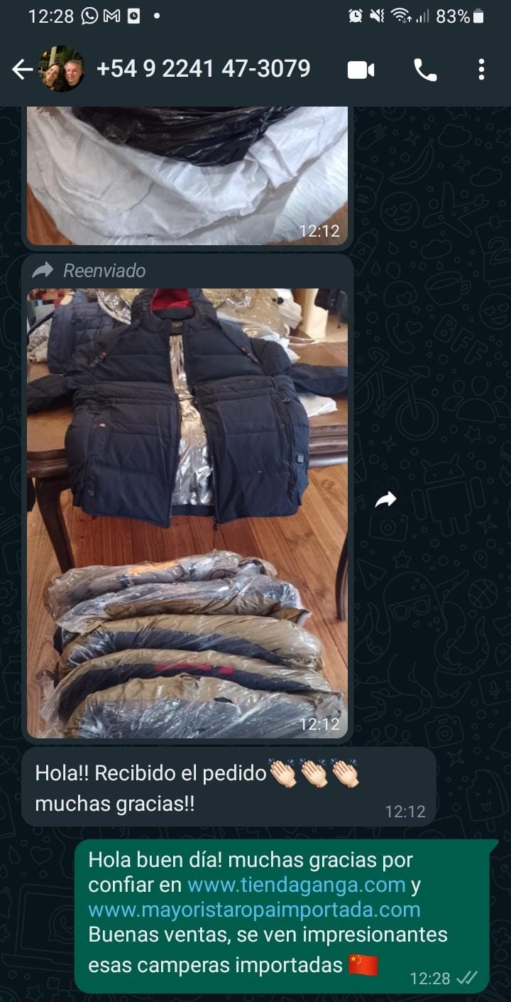 venta ropa al por mayor