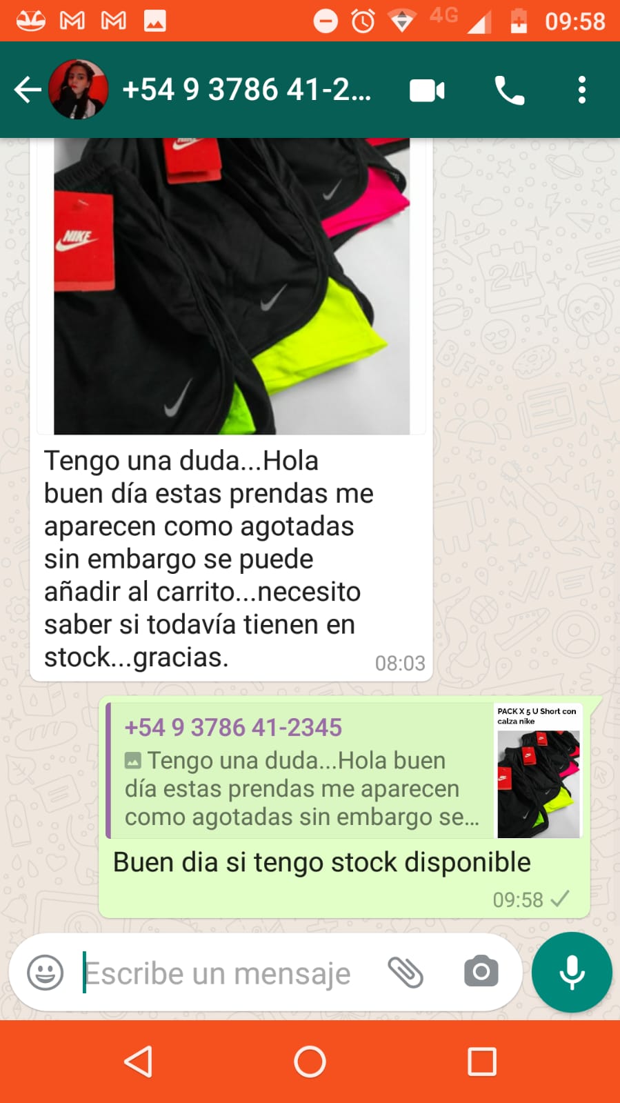 ropa deportiva por mayor